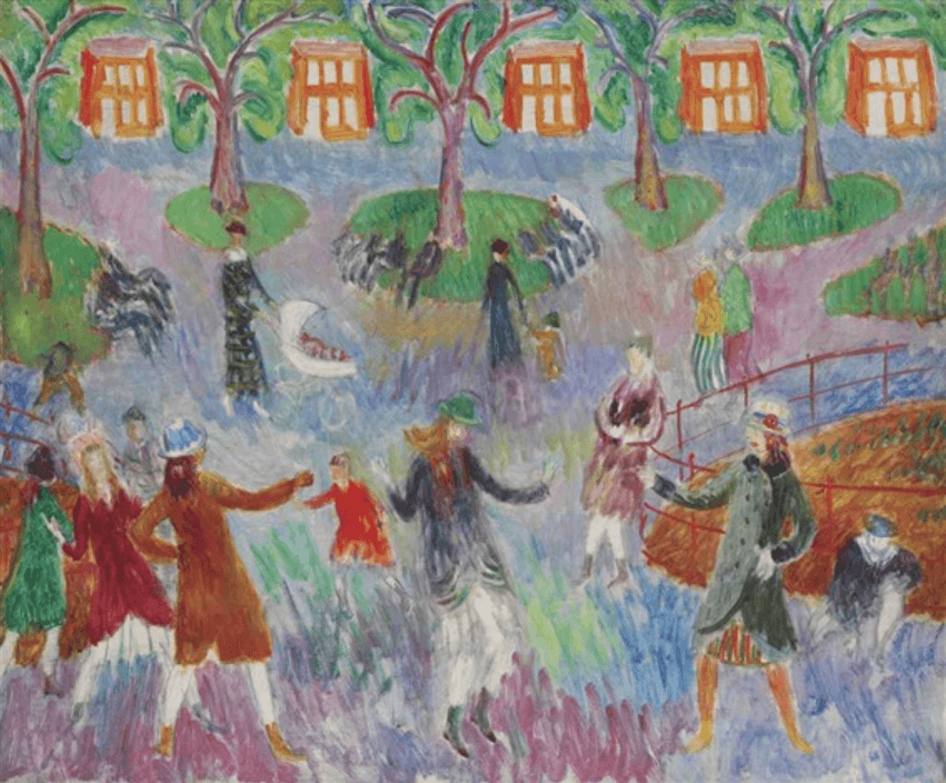 Glackens, Children in the Park
