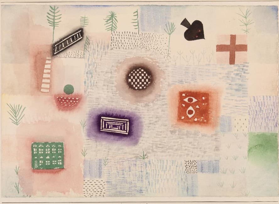 Klee, Place signs